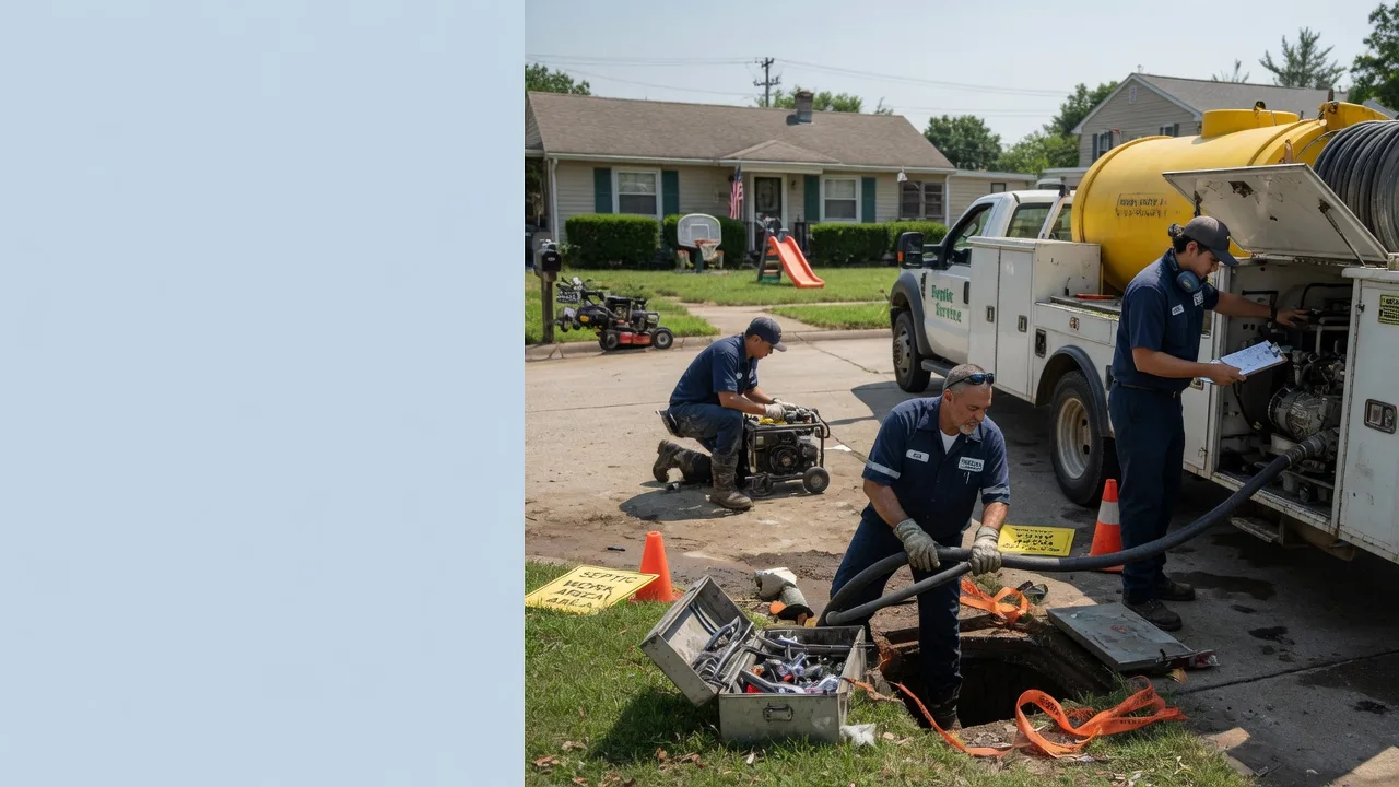 Septic Tank Pumping in Johnsonville, IL near me